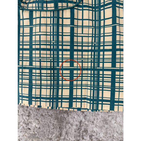 Girls From Savoy Sz 2 Ruffle Pocket A-Line Plaid Mini Skirt High Waist Anthropol - Picture 2 of 10